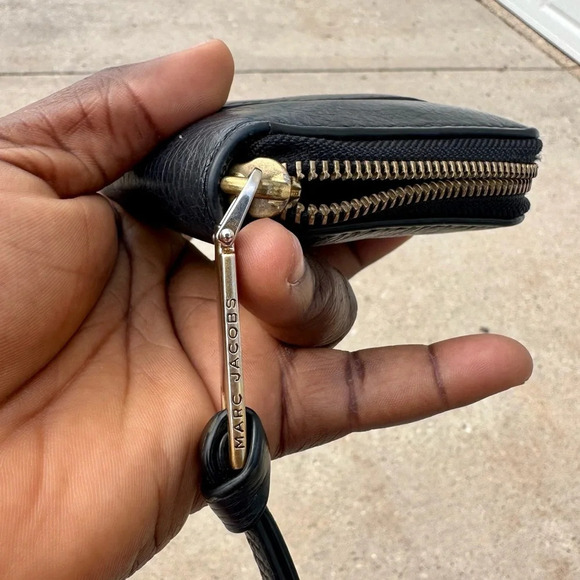 Marc Jacobs 'Recruit Vertical' Leather Wallet Black - Picture 9 of 14